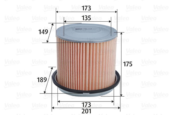 Воздушный фильтр - 585764 VALEO